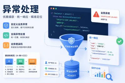 【开发规范】异常处理与错误码的学问